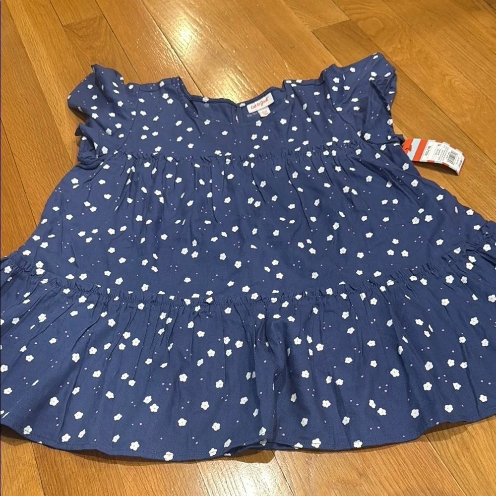 NWT Cat & Jack floral top size xxl(18).
